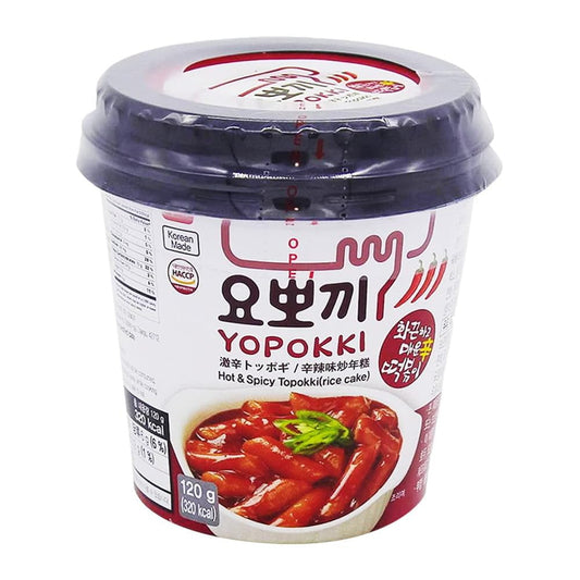 YOPOKKI HOT & SPICY TOPOKKI 120gX24