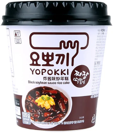YOPPOKI HALAL JJAJANG TOPOKKI 120GX24