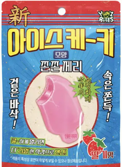 YUM'Z GLACE FRAISE CRUNCH JELLY 40GX10