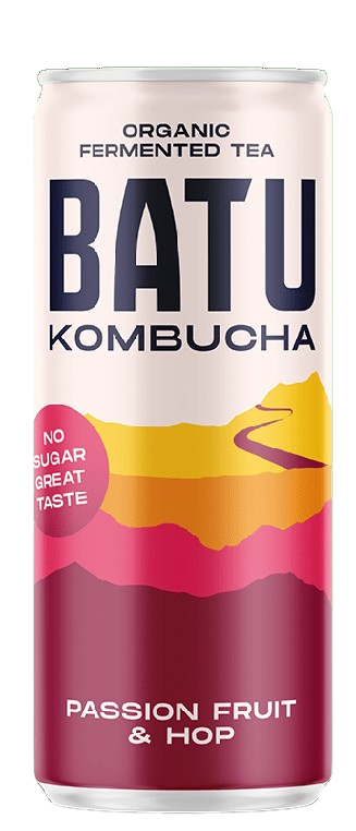 BATU KOMBUCHA PASSION & MANGO 25CLX12
