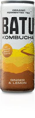 BATU KOMBUCHA GINGER & LEMON 25CLX12