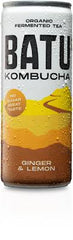 BATU KOMBUCHA GINGER & LEMON 25CLX12