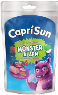 CAPRI-SUN SOFT BONBONS MONSTER ALARM 147GX12