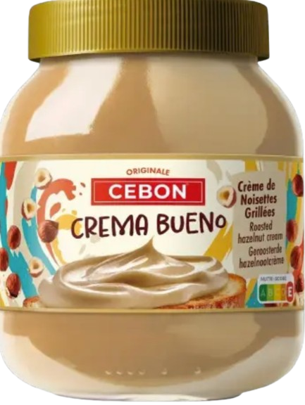 CEBON CREME DE NOISETTES GRILLÉES 700GX6