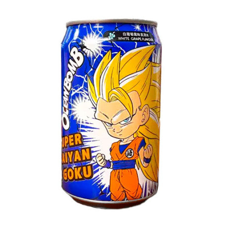 DRAGON BALL SPARKLING WATER WHITE GRAPE 330MLX24