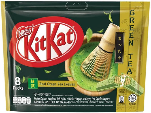 KIT KAT ASIA GREEN TEA POUCH BAG 136G X48