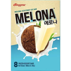 BINGGRAE MELONA ICE BAR COCONUT 560ML x8
