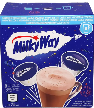 MILKY WAY HOT CHOCOLATE CAPS DOLCE 15GX8