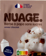 NUAGE BARBE A PAPA SANS SUCRE CHOCOLAT 20GX6