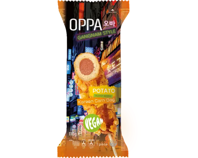 OPPA KOREAN POTATO CORN DOG 110GX 20