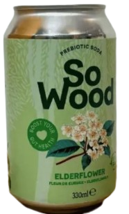 SO WOOD PREBIOTIC SODA FLEUR DE SUREAU 33CLX12