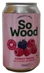 SO WOOD PREBIOTIC SODA FRUITS DES BOIS 33CLX12