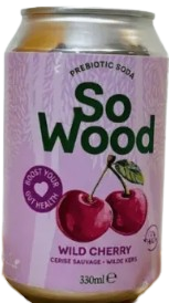 SO WOOD PREBIOTIC SODA CERISE SAUVAGE 33CLX12