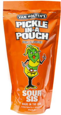 VEGET VAN HOLTENS PICKLES SOUR SIS PICKLE KING 196 GR X12