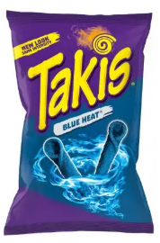 TAKIS BLUE HEAT 100GX18