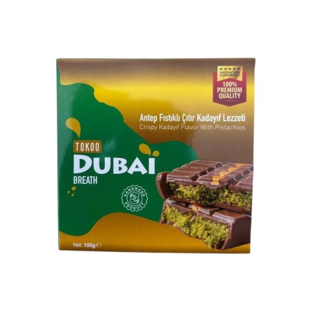 TOKOO DUBAI BREATH CHOCO 100GRX12